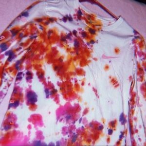 Tie dye Nike long sleeve
